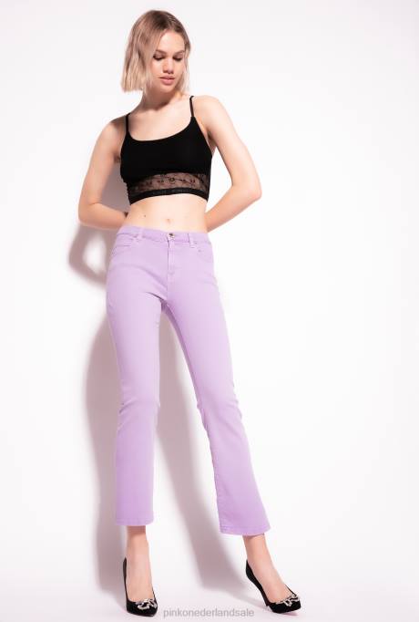 spijkerbroek | L488878 powerbull bootcutjeans Pinko paars