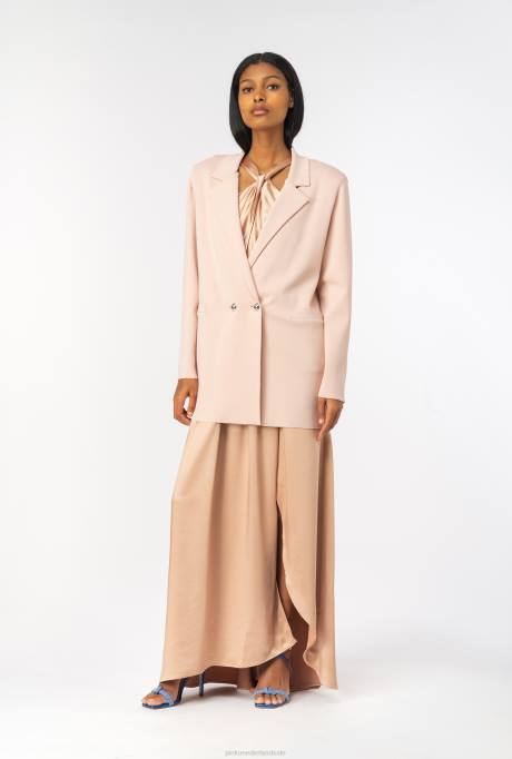 blazers | L488578 gebreide blazer Pinko rokerig roze