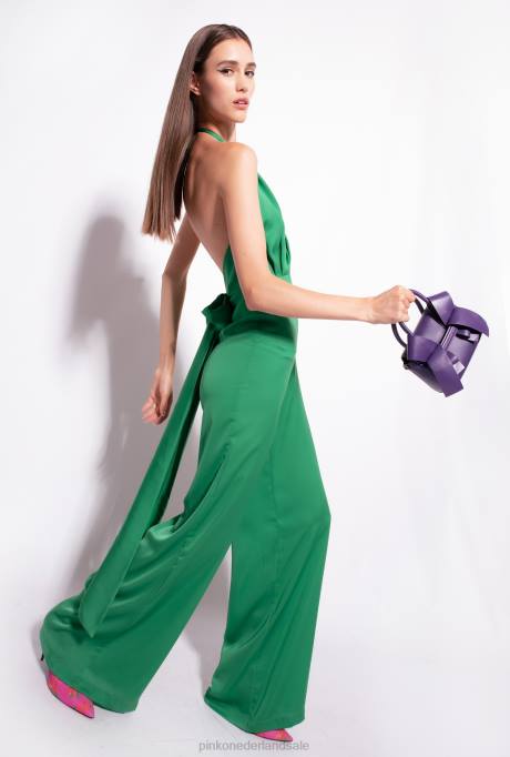 jumpsuits en tuinbroeken | L4886 lichte jumpsuit met sjerp Pinko amazone