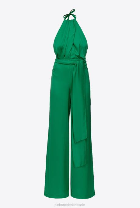 jumpsuits en tuinbroeken | L4886 lichte jumpsuit met sjerp Pinko amazone