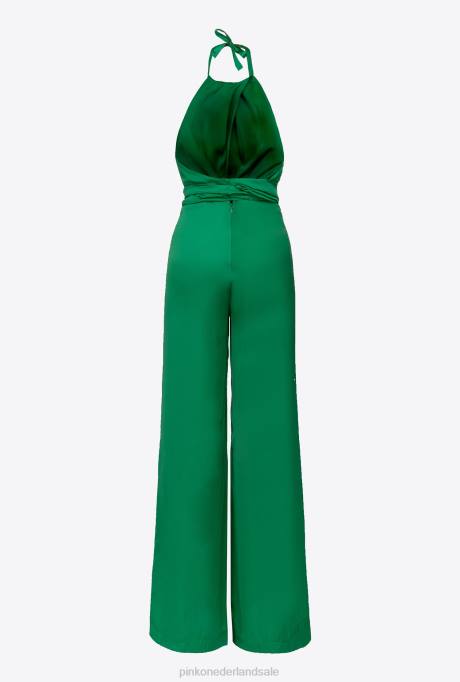 jumpsuits en tuinbroeken | L4886 lichte jumpsuit met sjerp Pinko amazone