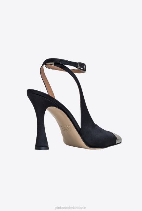 schoenen | L4881080 pumps met metalen neus Pinko limousine zwart