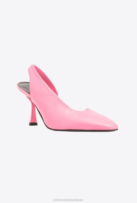 schoenen | L4881084 slingbacks van nappaleer Pinko zee roze