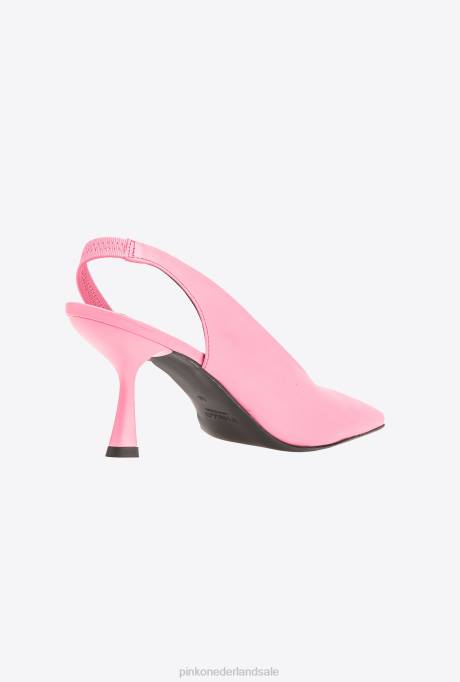 schoenen | L4881084 slingbacks van nappaleer Pinko zee roze