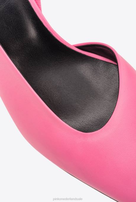 schoenen | L4881084 slingbacks van nappaleer Pinko zee roze