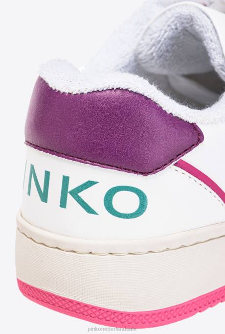 sportschoenen | L4881118 sportschoenen | acc Pinko wit/fuchsia/oranje