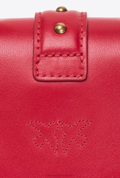 microlove-zakjes | L4881204 micro love bag een gewoon Pinko granaat rood-antiek goud