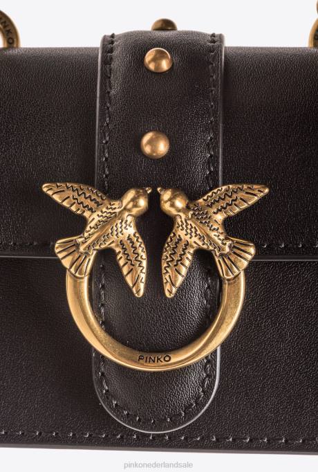 microlove-zakjes | L4881205 micro love bag een gewoon Pinko wit-antiek goud