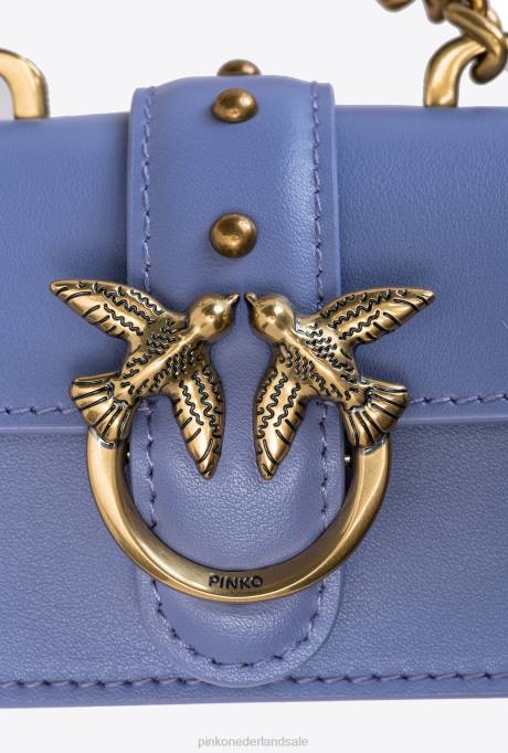 microlove-zakjes | L4881211 micro love bag-pictogram eenvoudig Pinko lavendel-antiek goud