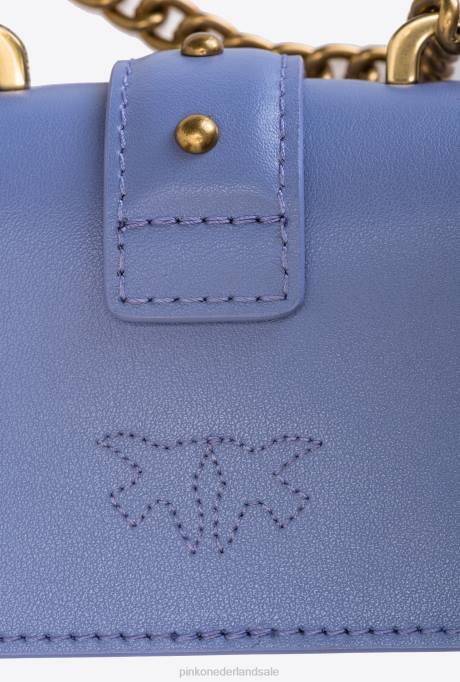 microlove-zakjes | L4881211 micro love bag-pictogram eenvoudig Pinko lavendel-antiek goud