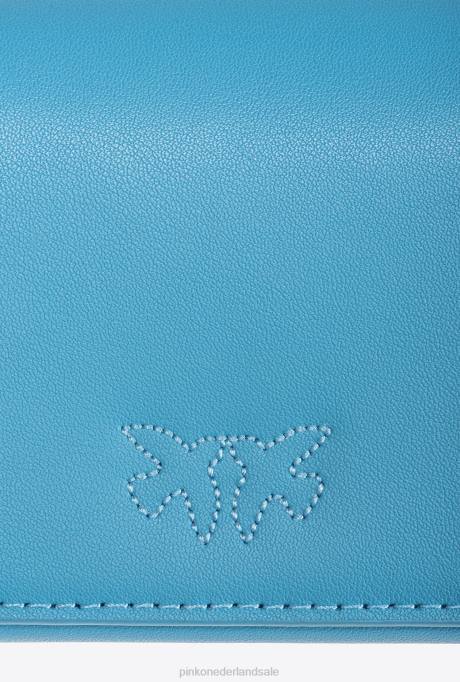 microlove-zakjes | L4881221 micro love bag klik gewoon Pinko hemelsblauw-antiek goud