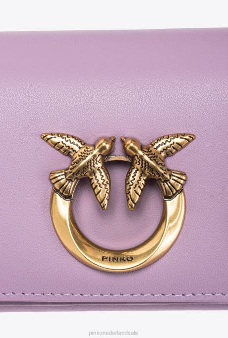 microlove-zakjes | L4881223 micro love bag klik gewoon Pinko iris-antiek goud