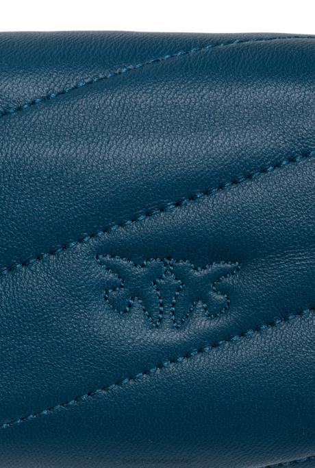 microlove-zakjes | L4881228 micro love bag bladerdeeg Pinko groenblauw-antiek goud